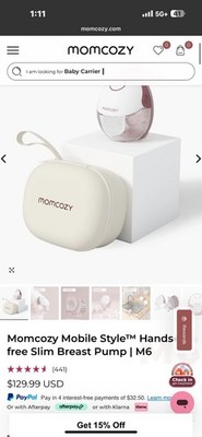 Momcozy M6 Mobile Style Hands-Free Breast Pump | eBay Momcozy M6 Mobile Style Hands-Free Breast Pump | eBay