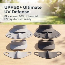 Sun Protection Mask, UPF 50 Detachable Face Mask