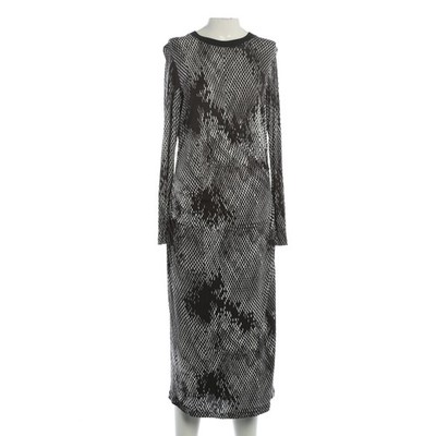 Hugo Boss Black Label Kleid L Weiß Grau Sehr gut