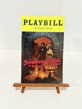 Sweeney Todd October 2023 Broadway Playbill (Josh Groban, Gaten Matarazzo)