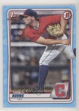 2020 Bowman Draft Sky Blue Border 363/499 Tanner Burns #BD-115 0b3