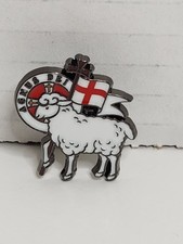 Agnus Dei Pin: Lamb of God, Catholic Enamel Lapel Pin
