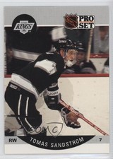 1990-91 Pro Set Tomas Sandstrom #127 4n6