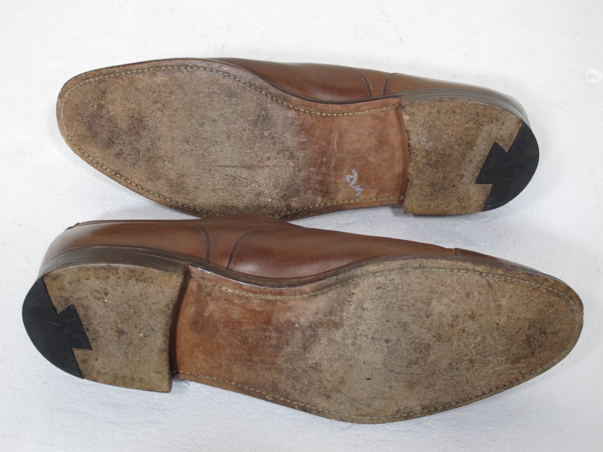 Joseph Cheaney Church's Shoes Chestnut Brown Cap Toe 10 US Bench