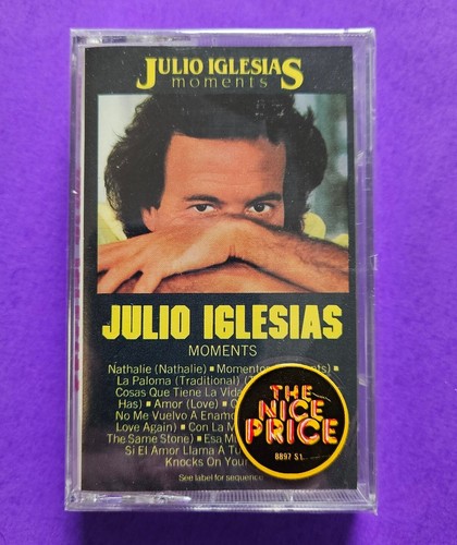 Vintage Julio Iglesias Moments Cassette Tape BRAND NEW SEALED Pop Rock 'N Roll
