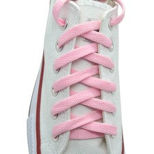 Flat 27,36,45,54,63" Athletic "L Pink" Sneaker Strings Shoelace 1,2,4,6,12 Pairs