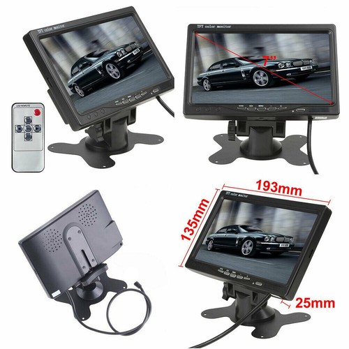 4.3''/5"/7'' LCD Screen Car Rear View Backup Monitor for Parking Reverse Camera - Picture 10 of 63