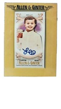 2021 TOPPS ALLEN & GINTER LEO KELLY GOLD FRAMED MINI AUTO 