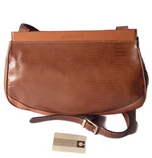 GHTL GHERARDINI Borsa  -  SCONTO  70% -a tracolla - Vera Pelle - Made in Italy  