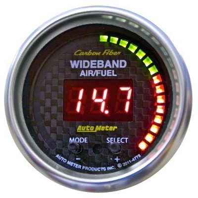 Auto Meter 4778 2-1/16'' Wideband Pro Plus Air/Fuel Ratio Gauge - 6:1-20:1 AFR