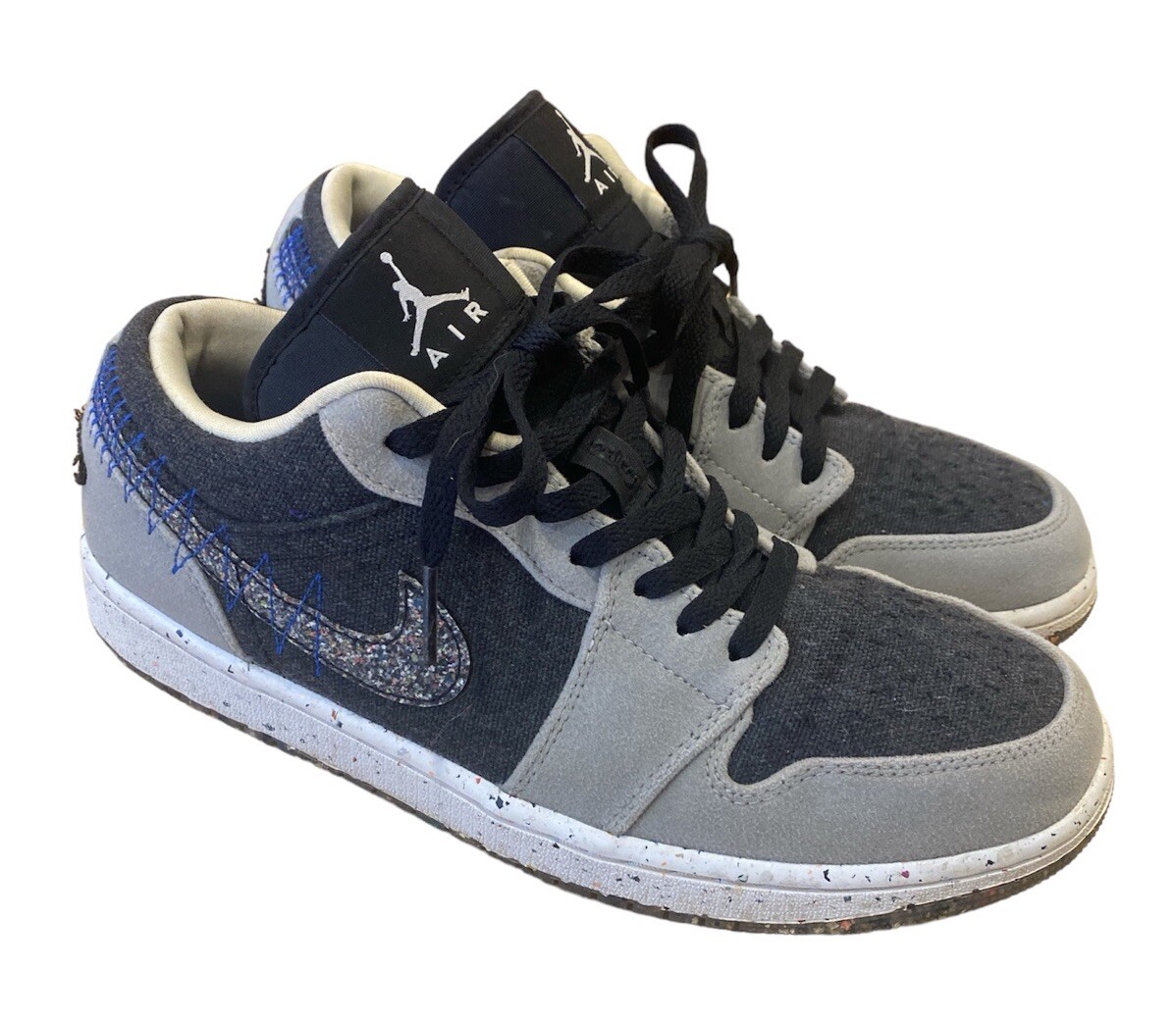 NIKE Air Jordan 1 Low ブラック/グレー Nike Air Jordan 1 Low SE Craft DK Smoke Grey Black FD8635