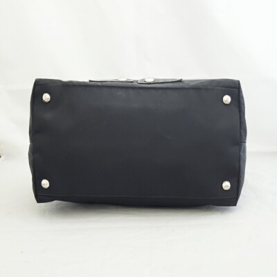 PRADA Tote Bag Shoulder Bag 1BG061 Testuto Robot Nylon Nero Black