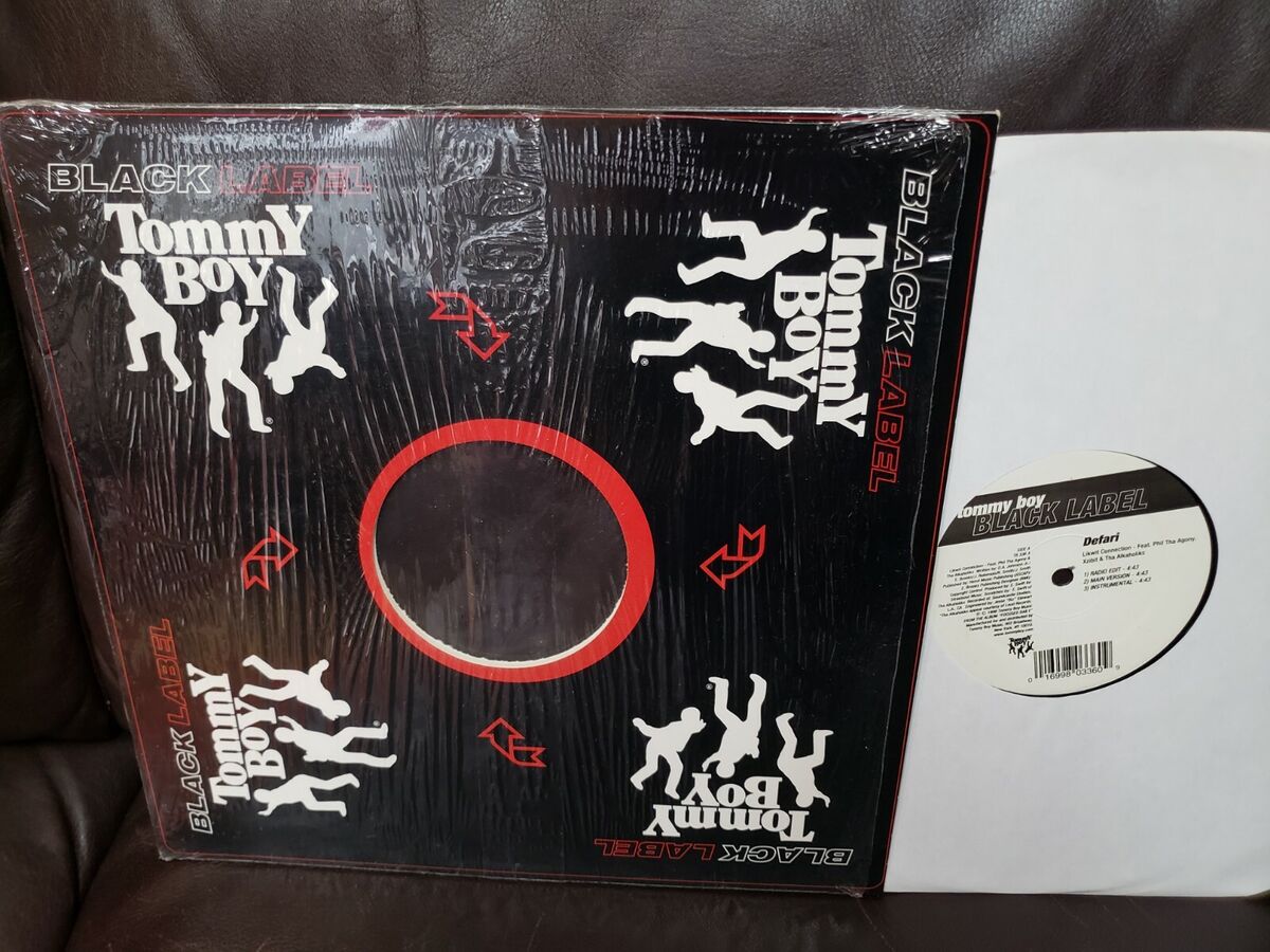 Defari Black Label Tommy Boy Promo Hip Hop Music Vinyl LP EX Defari Black Label Tommy Boy Promo Hip Hop Music Vinyl LP EX