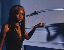 Danai Gurira signed autograph 20x25cm walking dead in person autograph COA
