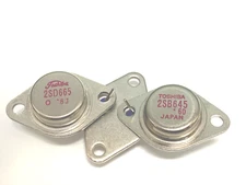 2SB645+2SD665 PNP+NPN Silicon Power Transistor New Original TOSHIBA