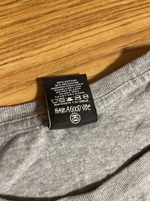 Stussy Rat Patrol T Shirt Size Large Gray RARE | eBay