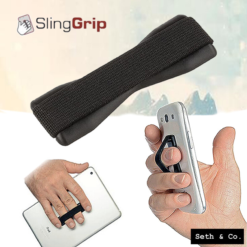Phone Finger Strap Grip Holder Elastic Selfie Sling for Mobile