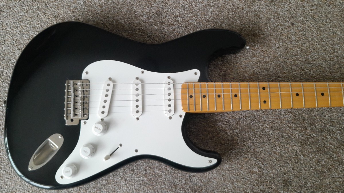 Fresher Black Beauty エレキベースGTX 1926-01-1 Fresher FSV-380 Stratocaster 1981-84 Black Made in Japan Chushin