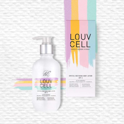 LOUV CELL CRYSTAL WHITENING BODY LOTION SPF 5
