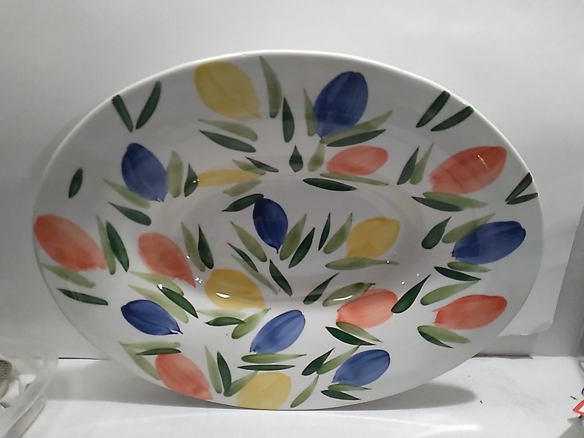 Antica Fornace Large Oval Serving Platter Bowl x 16