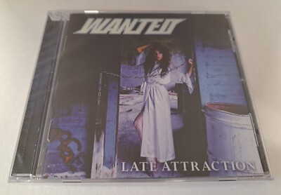 Wanted Late Attraction New CD Hard Rock