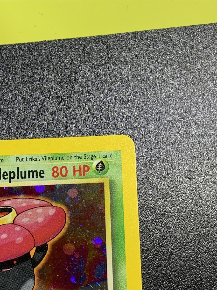 Pokémon TCG Erika's Vileplume Gym Heroes 5/132 Holo Unlimited Holo