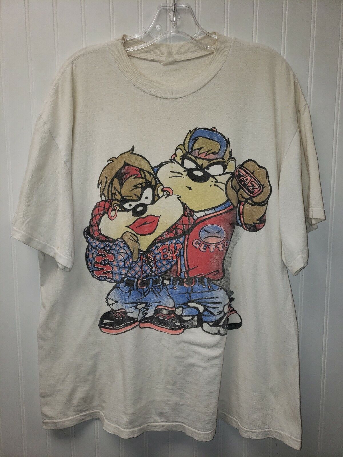 Vintage Taz & Taz She Devil T- Shirt Size XL - Gem