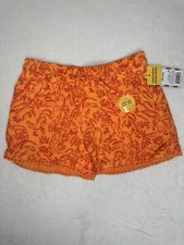 Cat  jack Girls' Shorts Orange Toucan Size XS 4/5  Summer Tropical