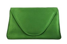 Attractive Large Faux Suede Clutch Bag/Shoulder Bag Wedding Party Occasion Bag