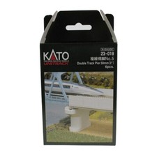 NEW Kato Double Track Pier, Poured Concrete 6 : N Scale