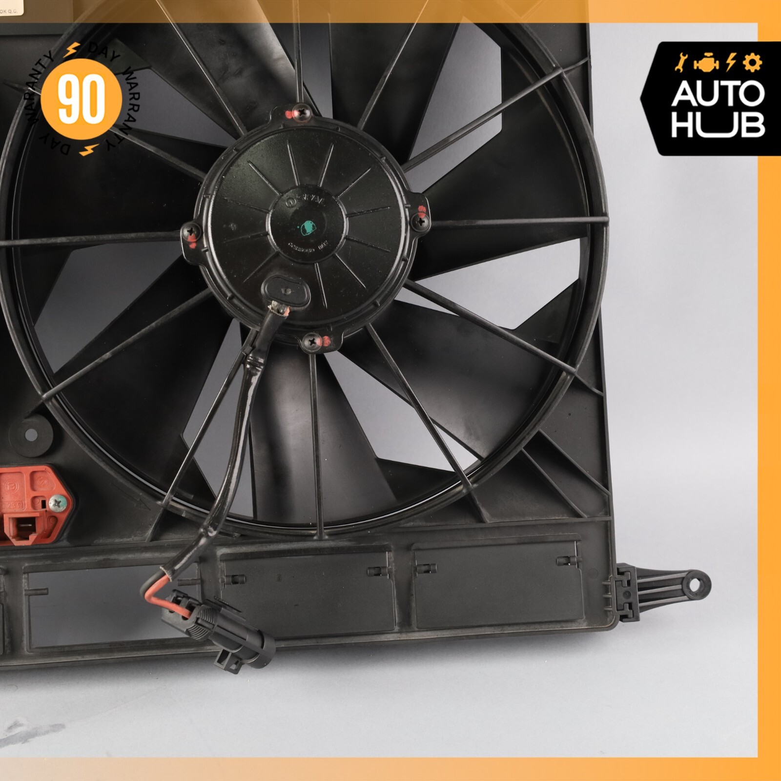 08-16 Maserati Quattroporte GranTurismo 4.2L Radiator Cooling Fan Motor OEM 74k