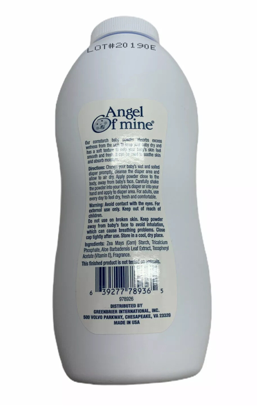 angel of mine baby powder