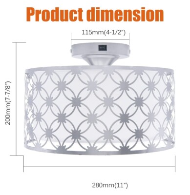 Facon 12V RV Pendant Dining Table Light  Dinette Light for Camper Trailer
