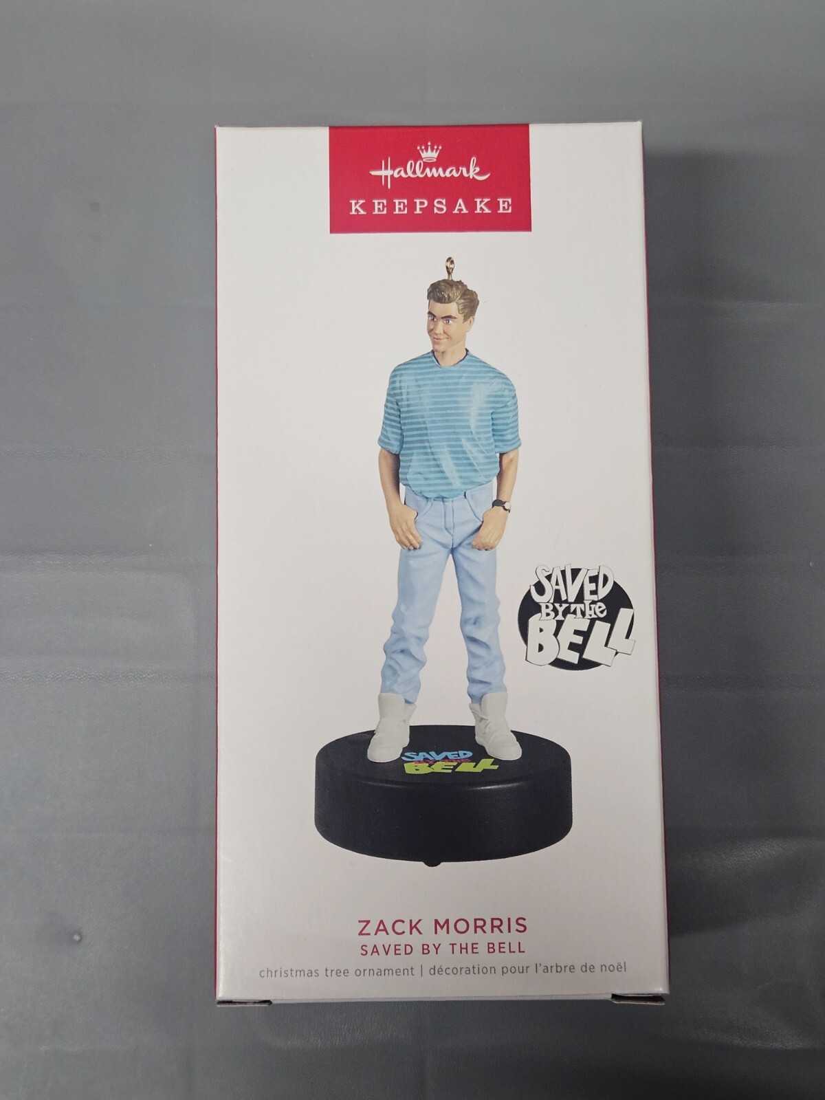 Hallmark Keepsake Zack Morris Saved by the Bell 2022 Ornament Free Shipping