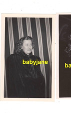 IRENE DUNNE ORIGINAL 3X4 PHOTO CANDID TAKEN BY A FAN  1940's AT AN EVENT