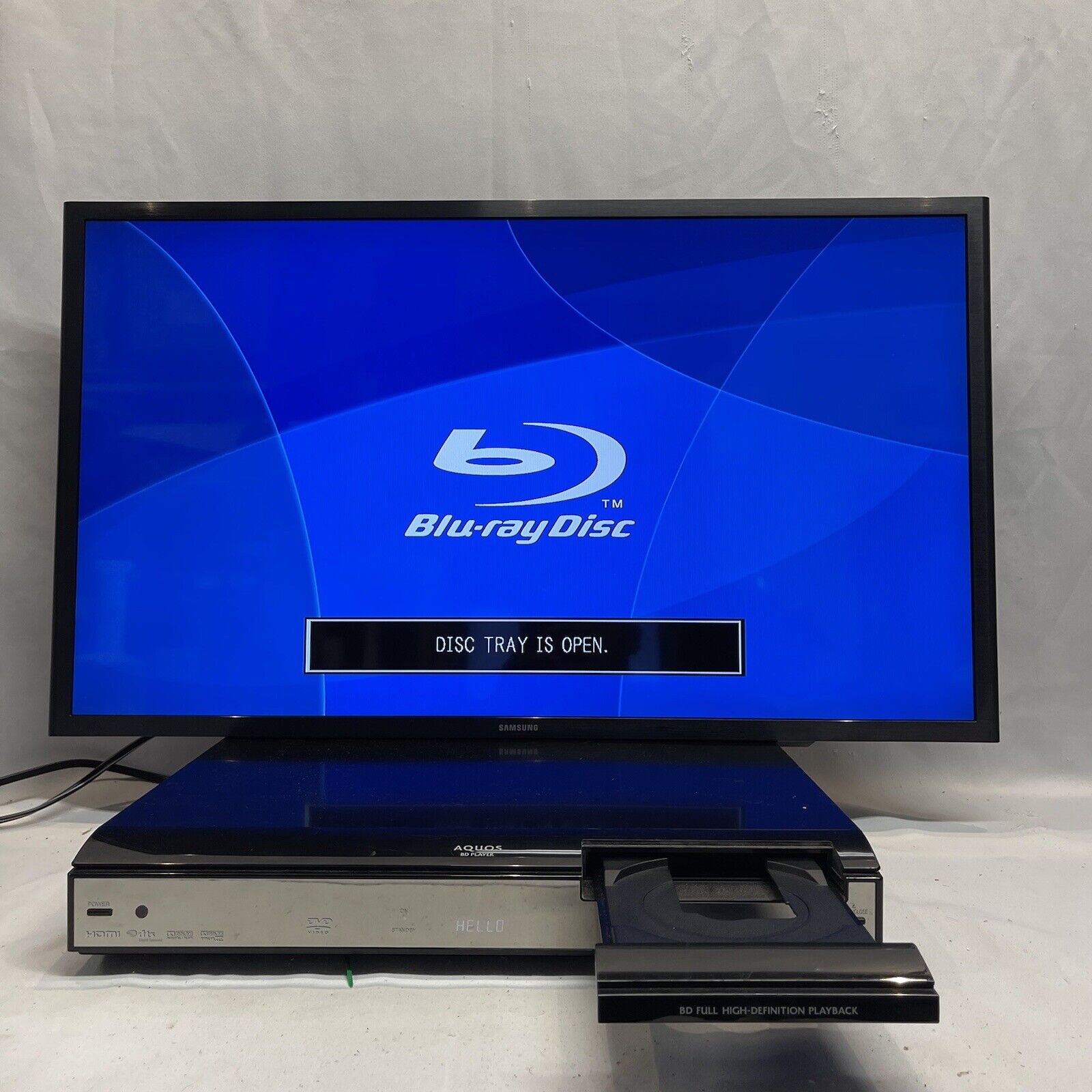 Sharp Aquos BD-HP20U 1080p Blu-Ray DVD BD HDMI 7.1 Disc Player Tested Working - Picture 8 of 12