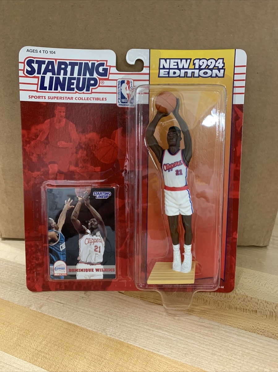 1994 Dominique Wilkins Starting Lineup Los Angeles Clipper NBA