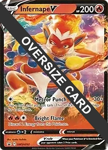 Infernape V SWS252 Jumbo Cards