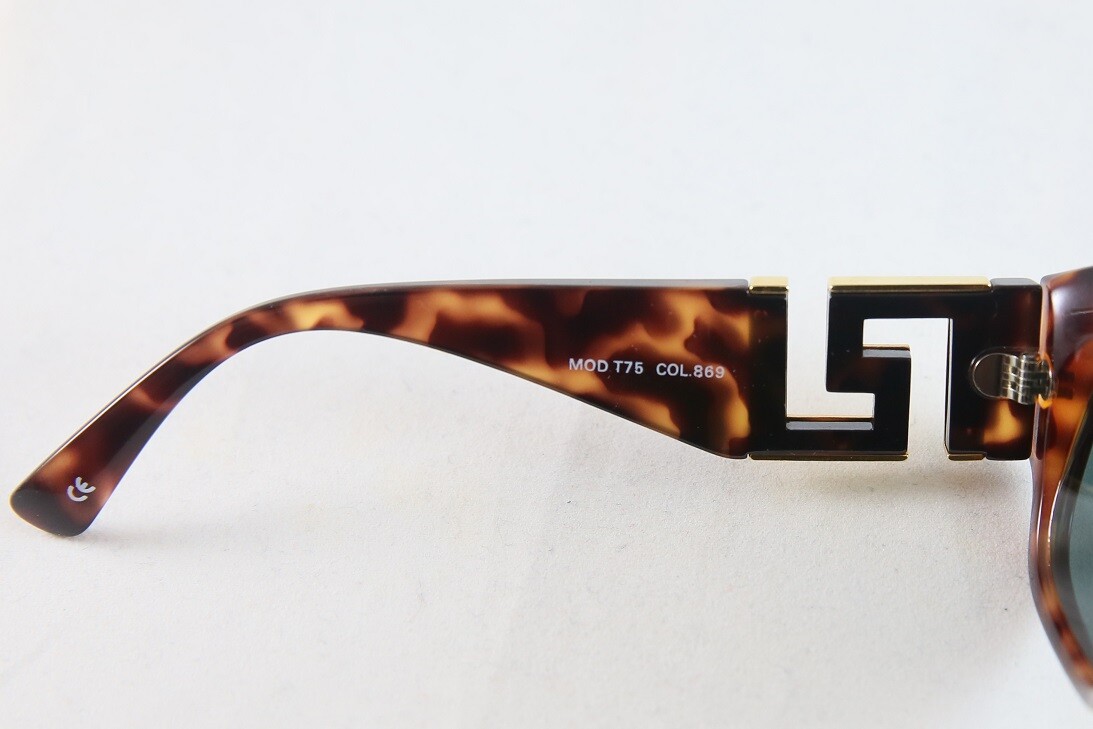 VINTAGE USED GIANNI VERSACE T75 COL869 SUNGLASSES MADE IN ITALY | eBay