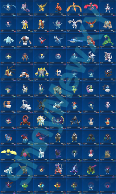 Pixelmon Legendaries List