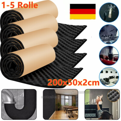 10M Selbstklebend Dämmschaummatte Autodämmung 20MM KFZ PKW Schaumstoff Dämmmatte