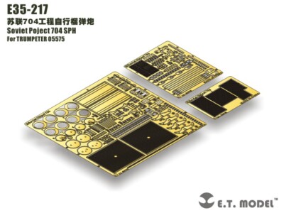 ET Model 1/35 Soviet Poject 704 SPH Detail-up Set for Trumpeter kit #05575