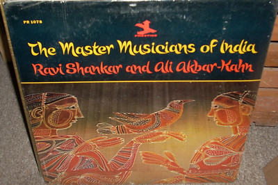 RAVI SHANKAR / KAHN master musicians of india ( world music ) prestige SEALED