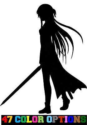 Decal Vinyl  Truck Car Sticker  Anime Sword  Art  Online  