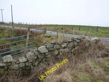 Photo 6x4 Wall and road to Starchmill Farm, Islay Bridgend/Beul an Atha  c2015