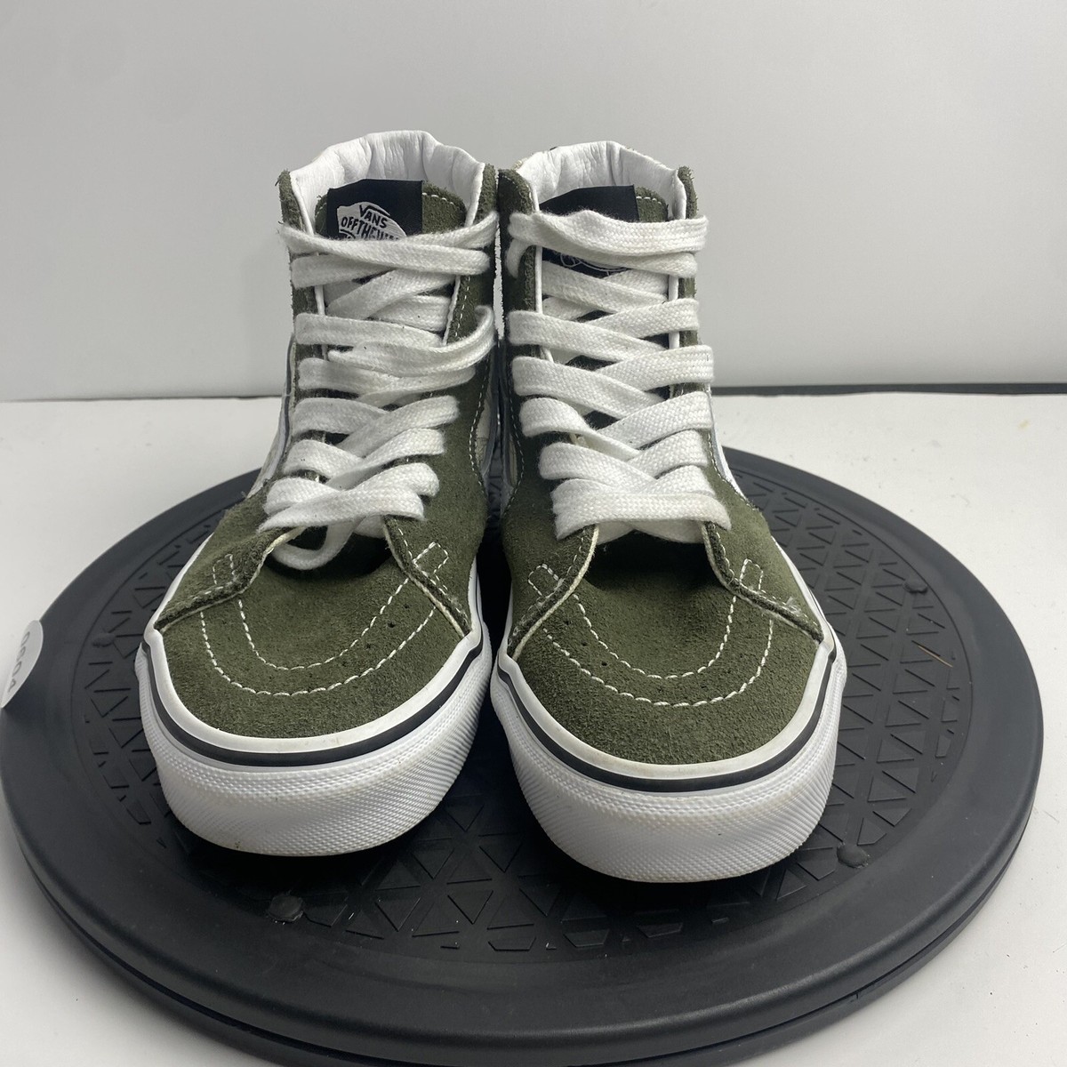 Vans SK8 Hi Floral Womens Size Green Suede Sneakers