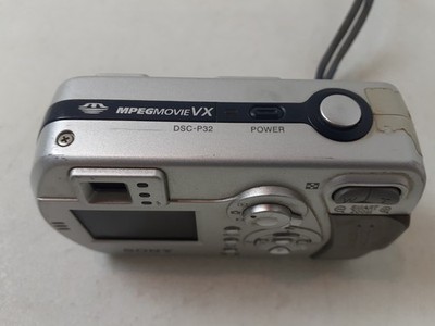 Sony Cyber-shot DSC-P32 3.2MP Digital Camera - Silver for sale