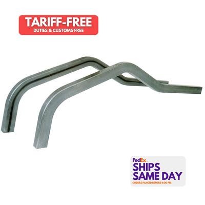 Competition C3060, Kit Natural Steel Universal Frame Rails - 4-Link Performance