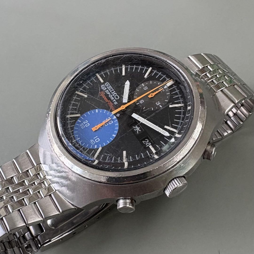Automatic 6138 ​​Timer Seiko Chronograph Speed 70'S - vintagewatches.pk