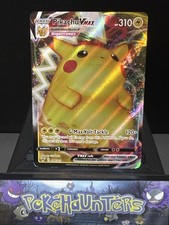 Pokemon Card Pikachu VMAX 044/185 Vivid Voltage Full Art Rare Played